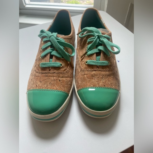 Kate Spade Corkie Sneakers Size 7 1/2 - Picture 3 of 7